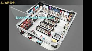 JOVA FURNITURE Cosmetics Project  | 2022  New Makeup display stands | Cosmetic Shop Design