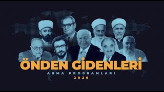 Önden Gidenleri Anma Programları 2020 - Hatip, Tarih ve Yer Bilgileri