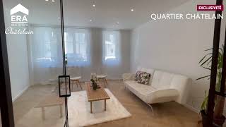 QUARTIER CHÂTELAIN - RAVISSANT APPARTEMENT 2 CHAMBRES RENOVÉ