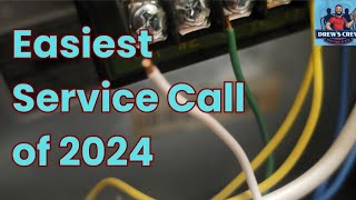 Easiest Service Call Of 2024 | Furnaces