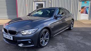 BMW 435d M SPORT Xdrive COUPE  PRO SAT NAV HARMAN KARDON REVERSE CAMERA HEATED STEERING WHEEL