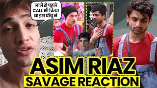 Asim Riaz Crazy Reaction On Abhishek | Abhishek Copied Asim Riaz Outfit | Asim Riaz | Big boss 17