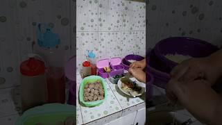 Bikin bakso ala rumahan #shorts #viralshorts #trending #baksorumahan