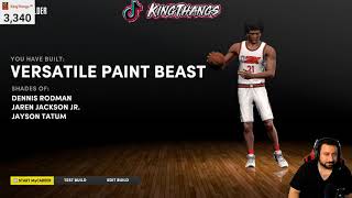 This "Versatile Paint Beast" Is The Best Shooting Center Build On NBA 2K22 Next Gen!