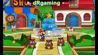 Paper Mario Sticker Star 3DS Gameplay