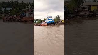 kapal. selamat tinggal jetty saatnya cari trip lagi#kapal #shortvideo #shorts