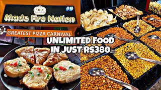 Unlimited food in just Rs 380 | 111+ food dishes | Unlimited buffet Pune | Made Fire Nation