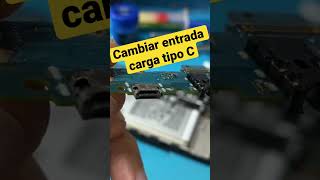 Cómo cambiar entrada carga tipo c de Samsung