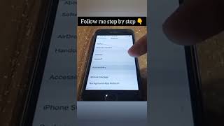 How To Enable And Disable IPhone Assistive Touch #settings_bd #iphone