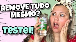 DEMAQUILANTE CASEIRO COM ÓLEO DE COCO | FUNCIONA MESMO?