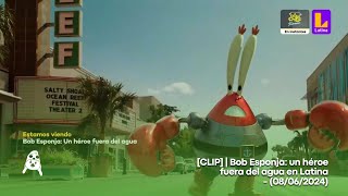 [CLIP] | Bob Esponja: un héroe fuera del agua en Latina - (08/06/2024)