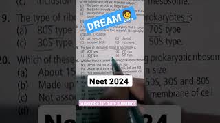 Neet 2024 biology🧬.🎯NEET 2024.NEET AIIMS ⚕️❤️‍🩹#shorts#youtubeshorts#viralshorts2023#shortsfeed