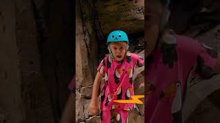 Kids try to escape from caves 🎉😱😄