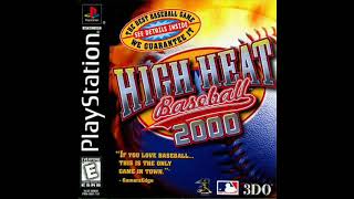 High Heat Baseball 2000 - Menu 1