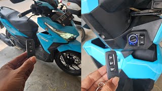 Honda vario pasang keyless PCX pakai modul remot honda new scoopy vario