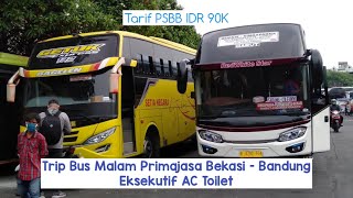 Trip Primajasa Eksekutif Lari Santai Bekasi ke Bandung via Tol Cipularang