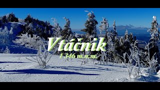 Vtáčnik 1 346 m.n.m.  28.1.2024