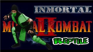 Mortal Kombat II Play Reptile