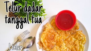 CARA MASAK TELUR DADAR CRISPY