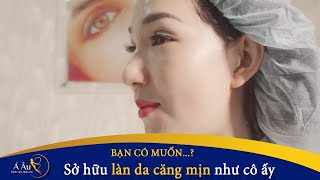 Sốc: Làn da căng bóng phủ sương chỉ sau 1 lần Thermage