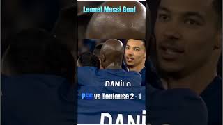 Leonel Messi Goal PSG vs Toulouse 2 - 1 All Goals & Highlights 2023 #shorts #messi