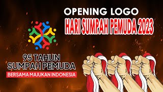 Opening Logo Hari Sumpah Pemuda 2023