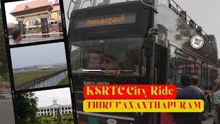 KSRTC City Ride Thiruvananthapuram @realistictravelogue