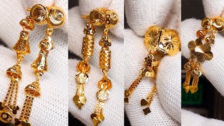 daily use gold earrings designs in 2 grams