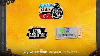 [TR] PAYCELL 29 Ekim PUBG Kupası // Büyük Final