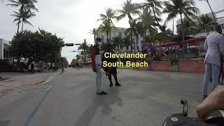 Ocean Drive Scooter Tour Part 1 -  Miami Beach ⛱