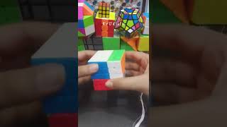 How to make Chile 🇨🇱 flag on Rubik's cube #shorts