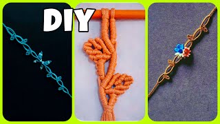 #EP22 Learn This to Make an Amazing Macrame Leaf Bracelet Pattern💥