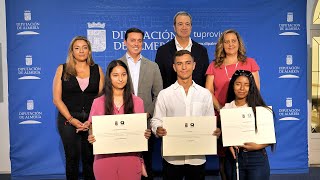 Entrega de las becas Qvision a la formación