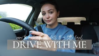 DRIVE WITH ME | come to work with me, chats & a little haul