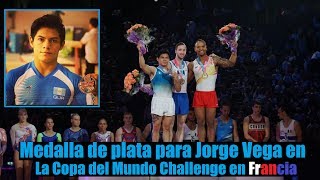 Jorge Vega obtuvo la medalla de plata en Francia, en la Copa Mundial Challenge Int.