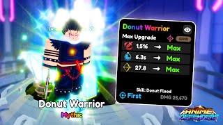 Donut Warrior Unit Support Cực Kỳ Tốt Trong Anime Defenders