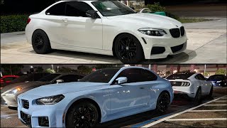 BMW M240I VS Infiniti Q50's, BMW M2, & Toyota Supra! "That Sh*t Dead!" Edition