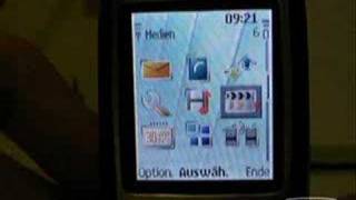 Nokia 6101 Einblick ins Menü