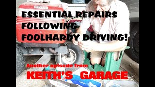 ESSENTIAL REPAIRS FOLLOWING FOOLHARDY DRIVING!       www.crackerbooks.fr