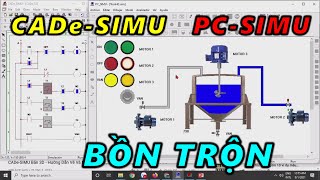 CADe-SIMU vs PC-SIMU | Mô Phỏng Hệ Thống Trộn Hóa Chất