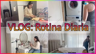 VLOG: ROTINA DIARIA - ORGANIZAÇAO DA CASA, FIZ ALMOÇO I Bruna Rodrigues