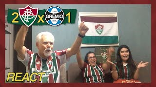 FAMÍLIA TRICOLOR REAGE A 2 FLUMINENSE x 1 GRÊMIO - COPA LIBERTADORES 2024