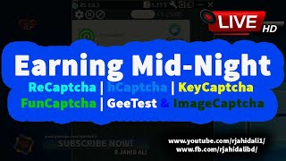 Mid Night Earning (Auto submitted FunCaptcha)  Proof ➜ hCaptcha | reCaptcha |  ➜Online Data Entry