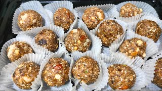 NO JAGGERY NO SUGAR DATES DRY FRUITS LADDU