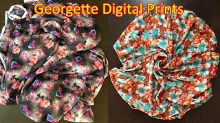 Georgette Digital Printed Fabric