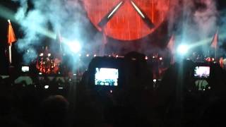 Intro and In The Flesh? - Roger Waters - The Wall Live in Milan 02/04/2011