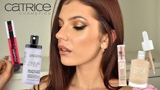 Pilnas sejas grims ar Catrice cosmetics produktiem.