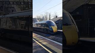 Class 802 passes Tilehurst