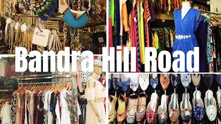 बांद्रा हिल रोड - Bandra Hill Road**MUST VISIT SHOPS*Best Shops for Party dress & Heels #hillroad