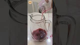 اسرع طريقة عمل عصير رمان طازج Homemade Pomegranate juice #short